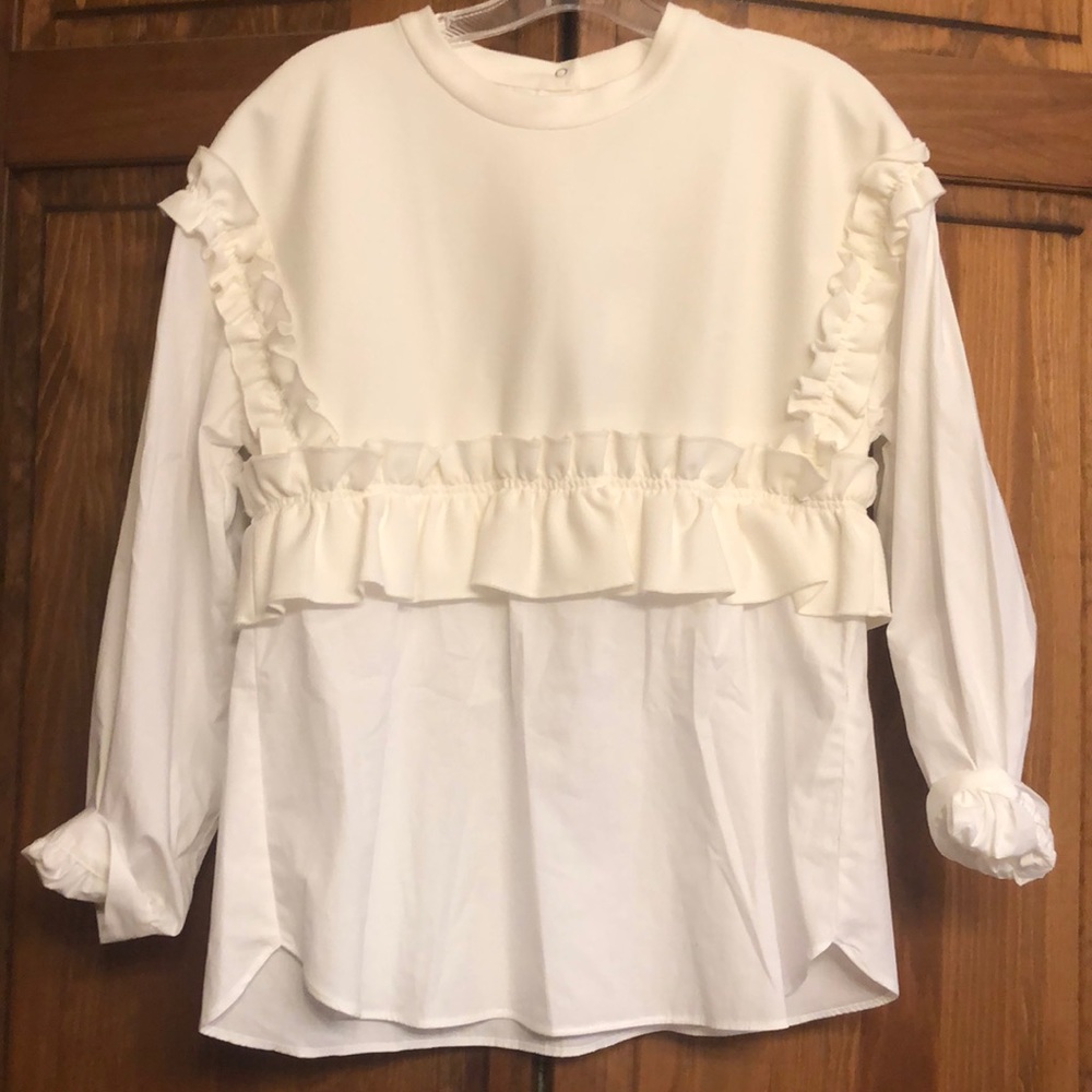 NWT Zara trafaluc top